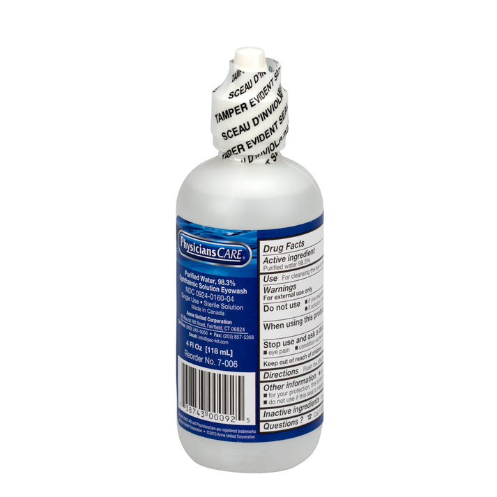 32oz Trilingual Personal Eyewash Bottle