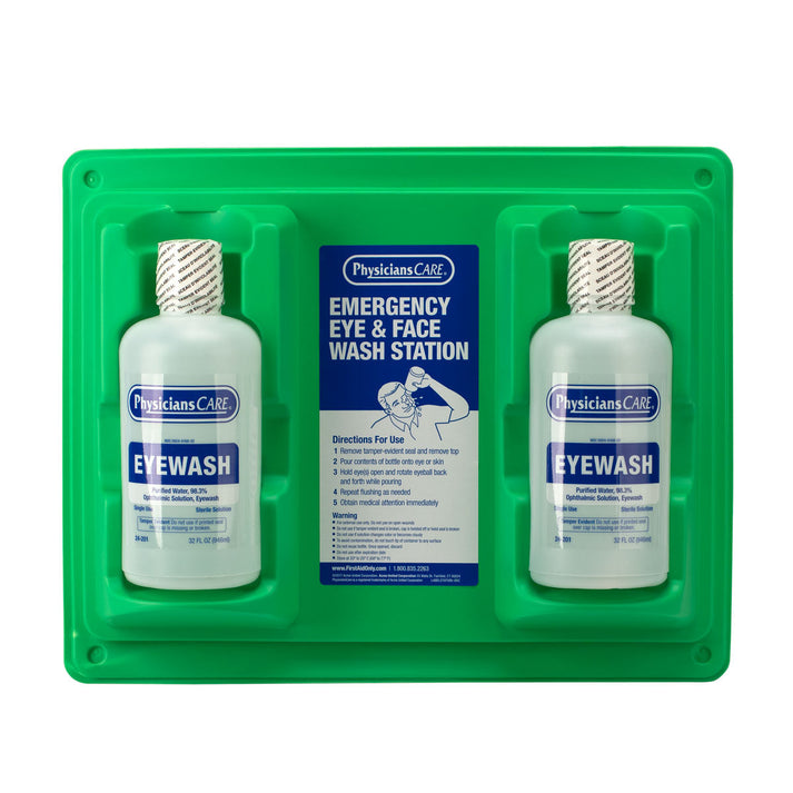 Double 32oz Bottle Wall Station
