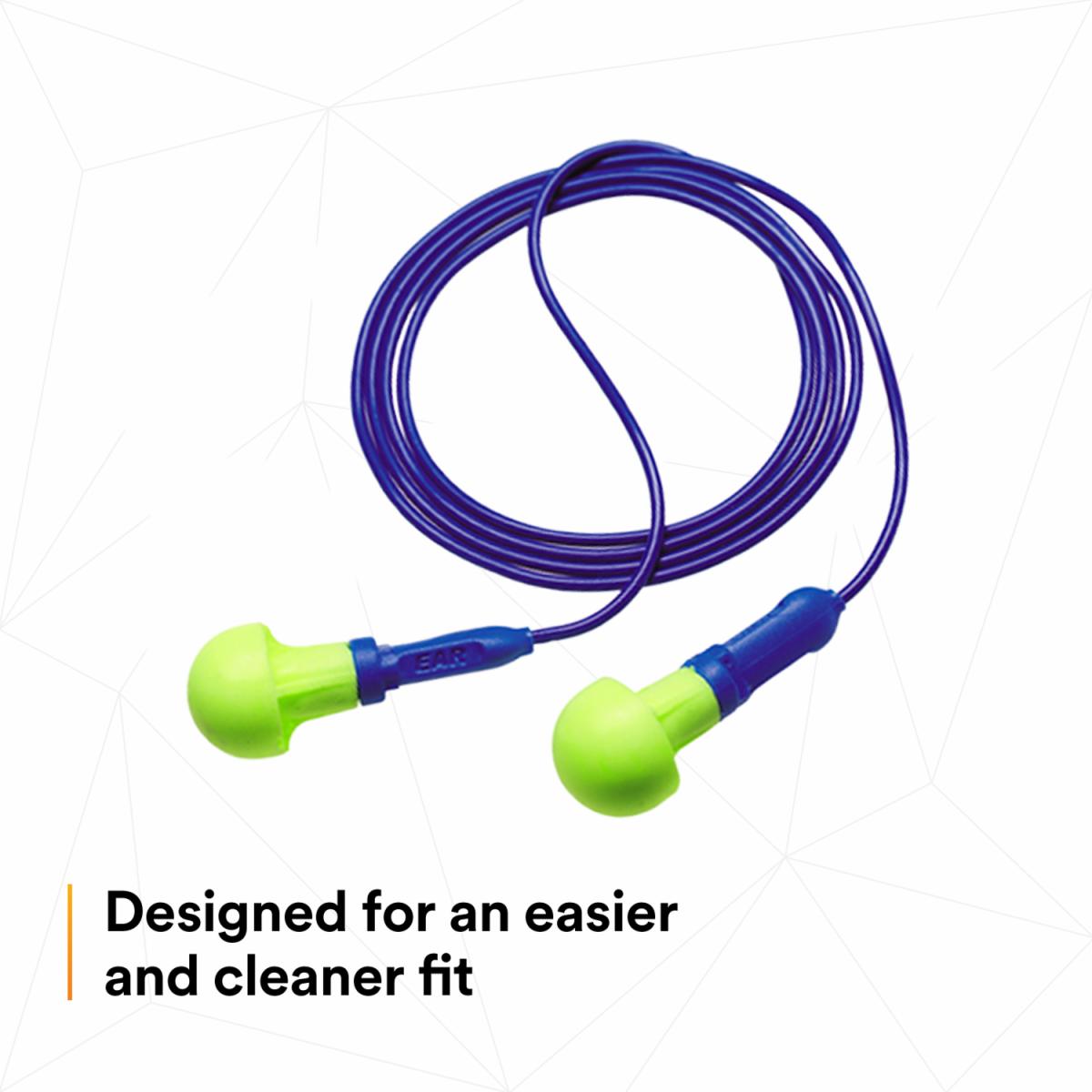 Push-Ins corded earplugs 100/Box