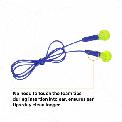 Push-Ins corded earplugs 100/Box