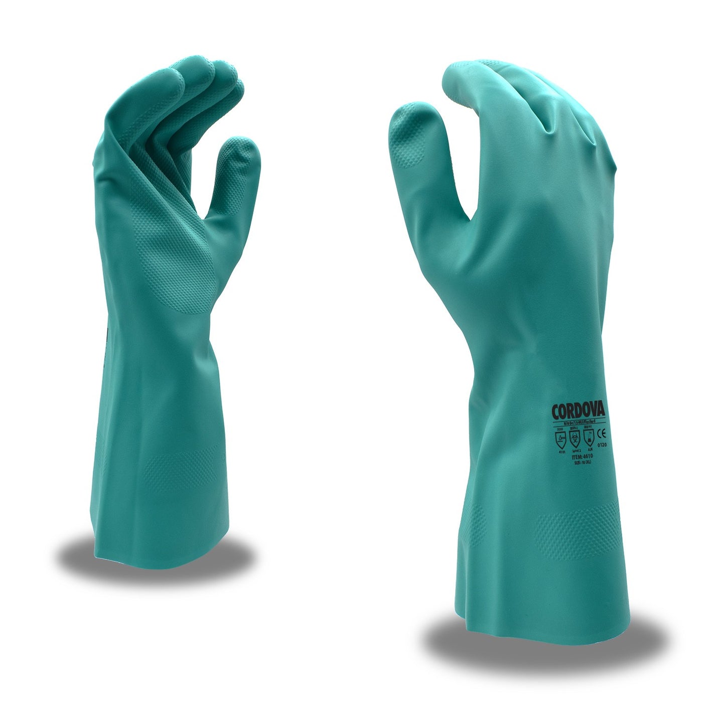 13" Flocklined Nitrile Glove