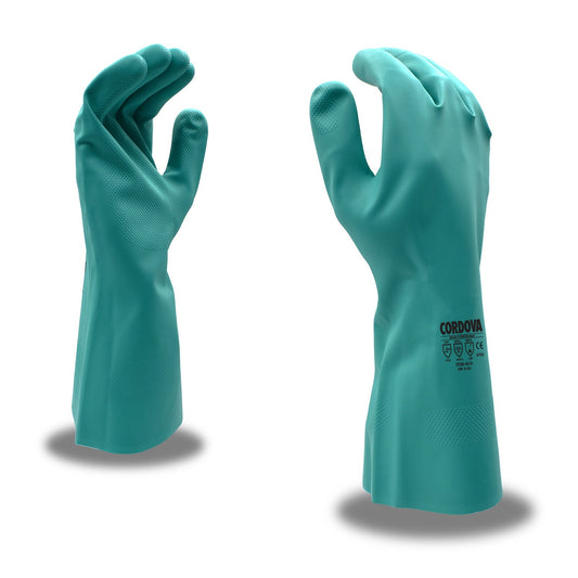 13" Flocklined Nitrile Glove