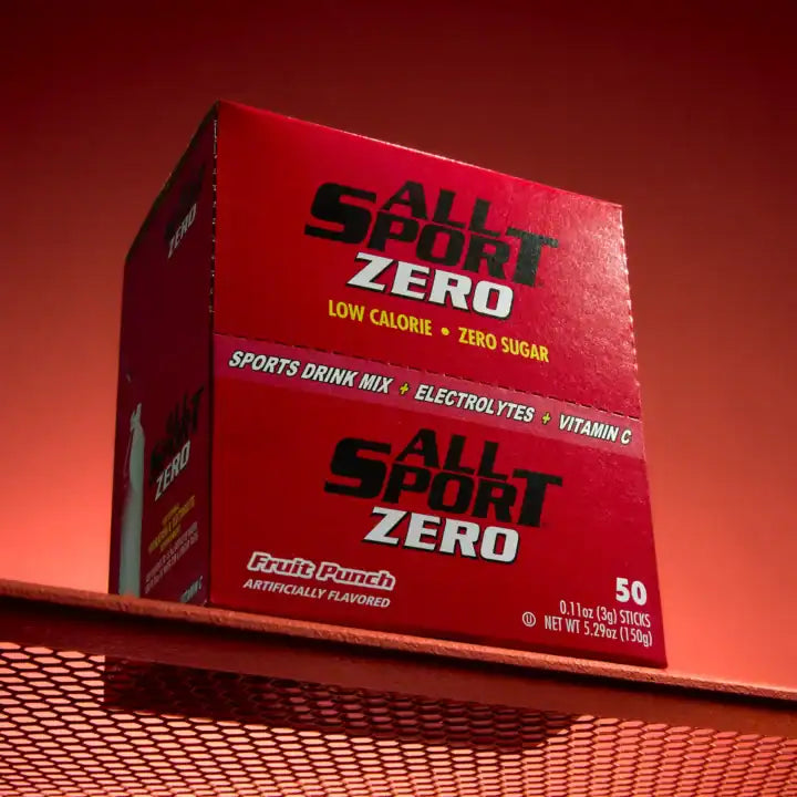 AllSport Zero Qwik Stiks, 50 per pk