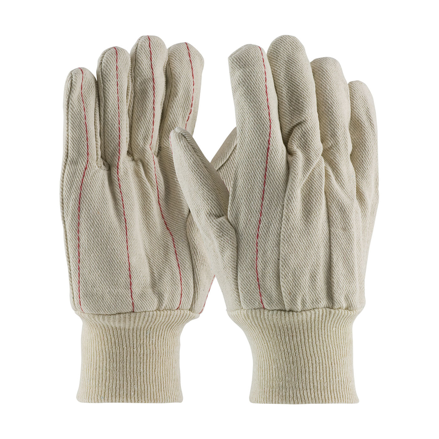 Nap in Quilted Cotton Double-Palm Gloves