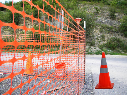 Plastic Diamond Fence