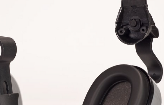 Gray Cap Mount Earmuff