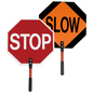 24" Plastic Slow/Stop Paddle with Handle