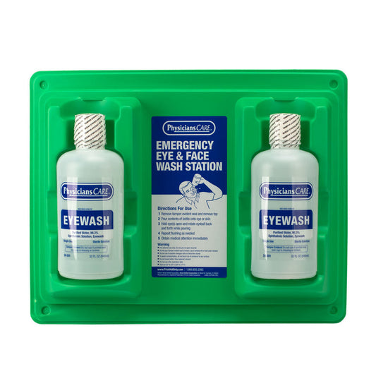 Double 32oz Bottle Wall Station