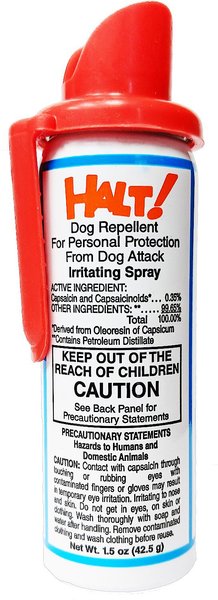 HALT Dog Repellent 1.5 oz Can